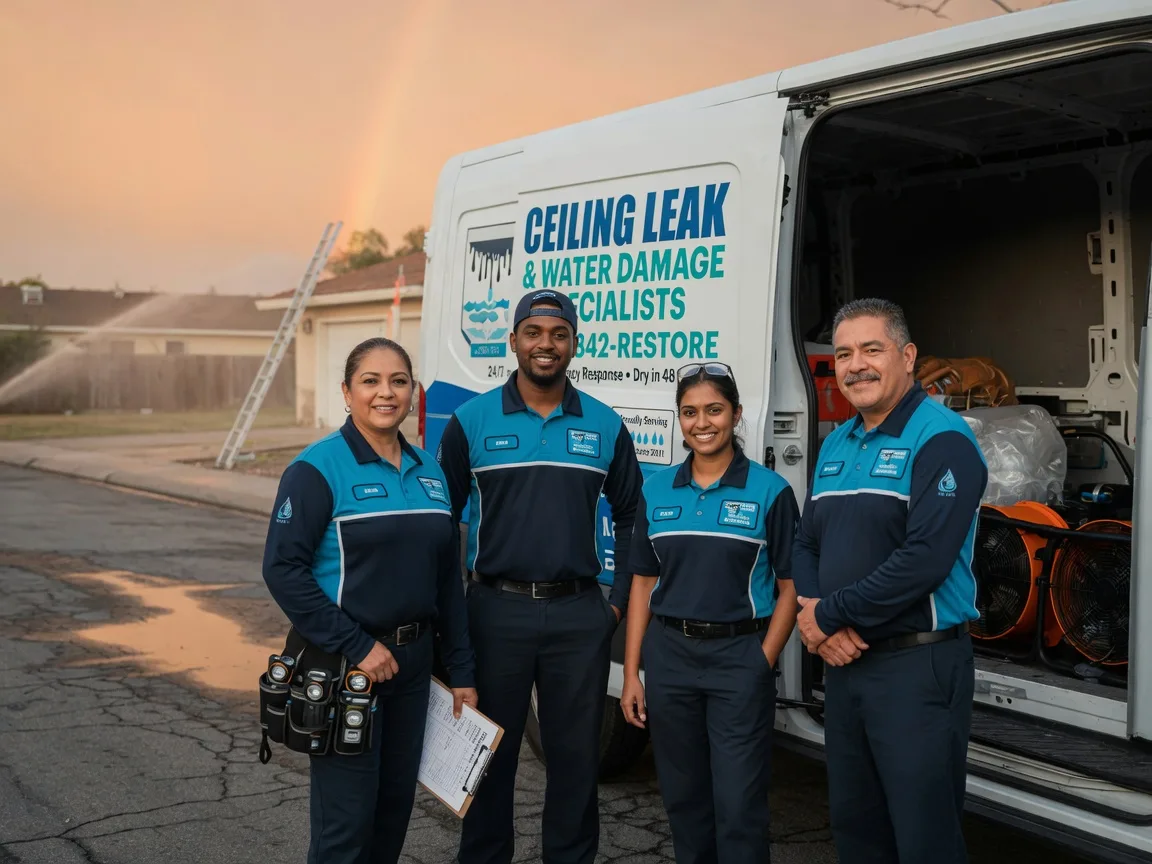 Ceiling Leak Cleanup company in Brookside, DE