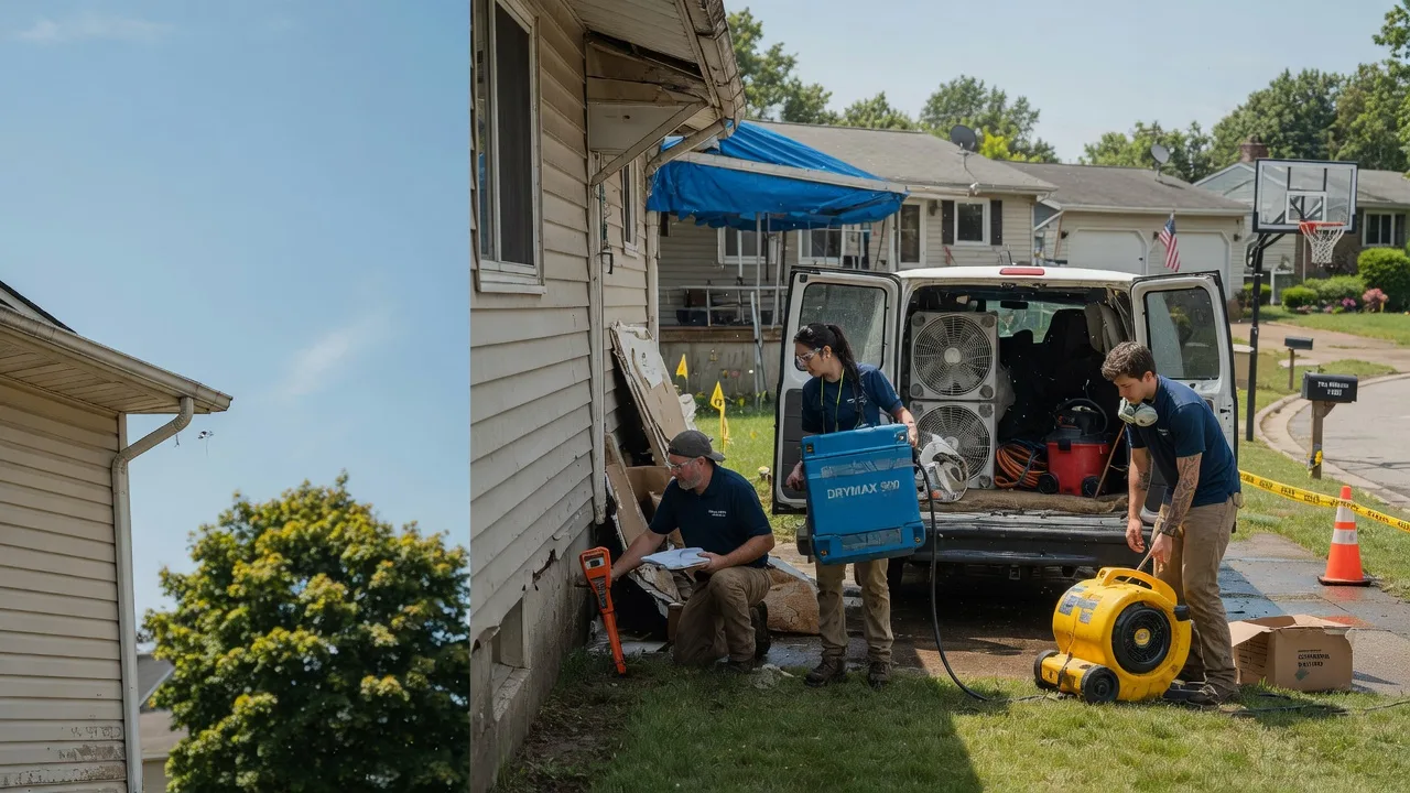 Ceiling Leak Cleanup in Brookside, DE near me