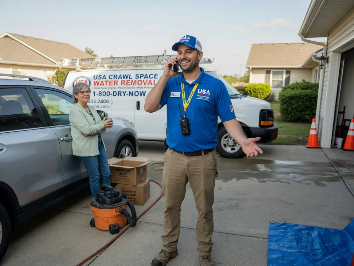 Crawl Space Water Removal Brookside, DE FAQs